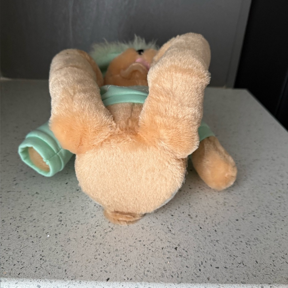 CHANTILLY Lane Musical Singing Plush Teddy Bear wearing a Light Green Dress. - Picture 11 of 11